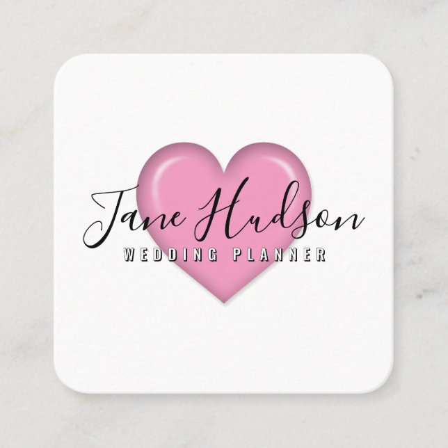 Elelgant Simple Minimalist Editable Business Card (Front)