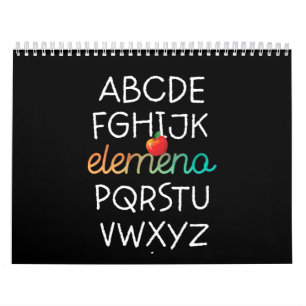 Elemeno Alphabet Preschool Kindergarten - School Calendar