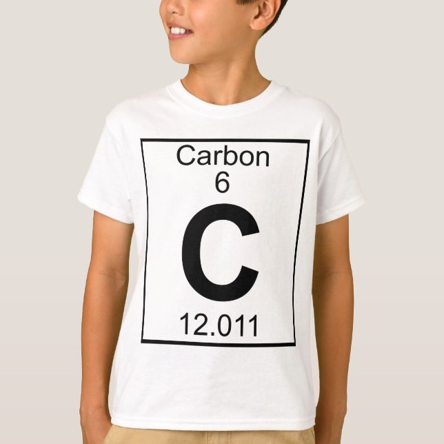 Element 006 - C - Carbon (Full) T-Shirt (Front)