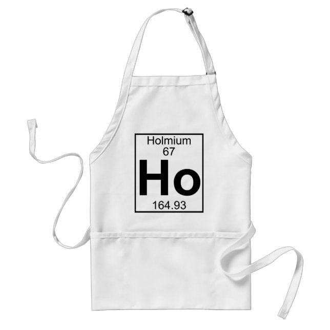 Element 067 - Ho - Holmium (Full) Standard Apron (Front)