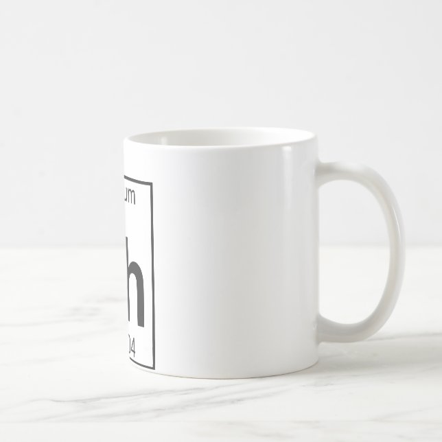 Element 090 - Th - Thorium (Full) Coffee Mug (Right)