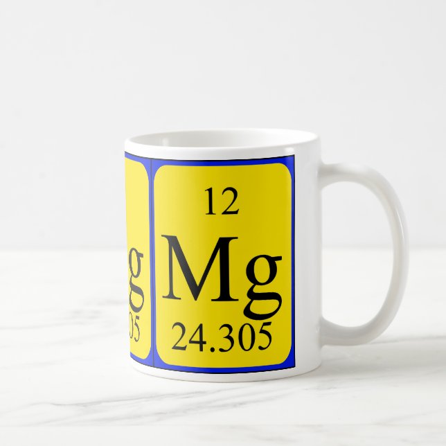 Element 12 mug - Magnesium (Right)