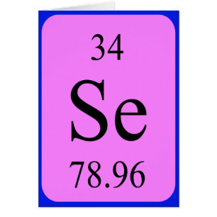 Element 34 card - Selenium