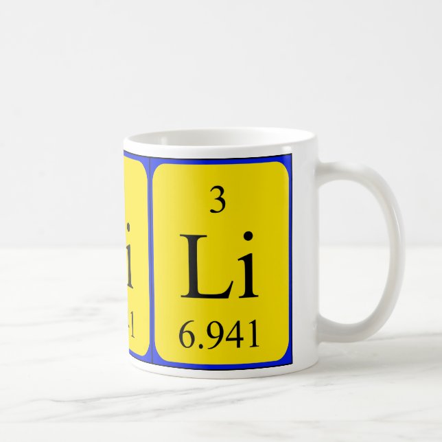 Element 3 mug - Lithium (Right)