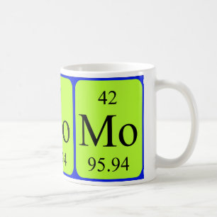 Element 42 mug - Molybdenum