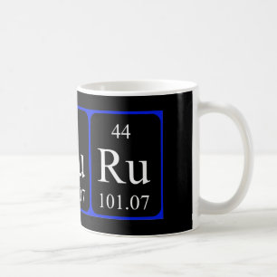 Element 44 mug - Ruthenium