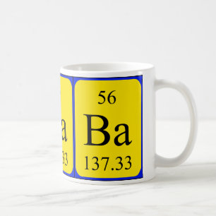 Element 56 mug - Barium