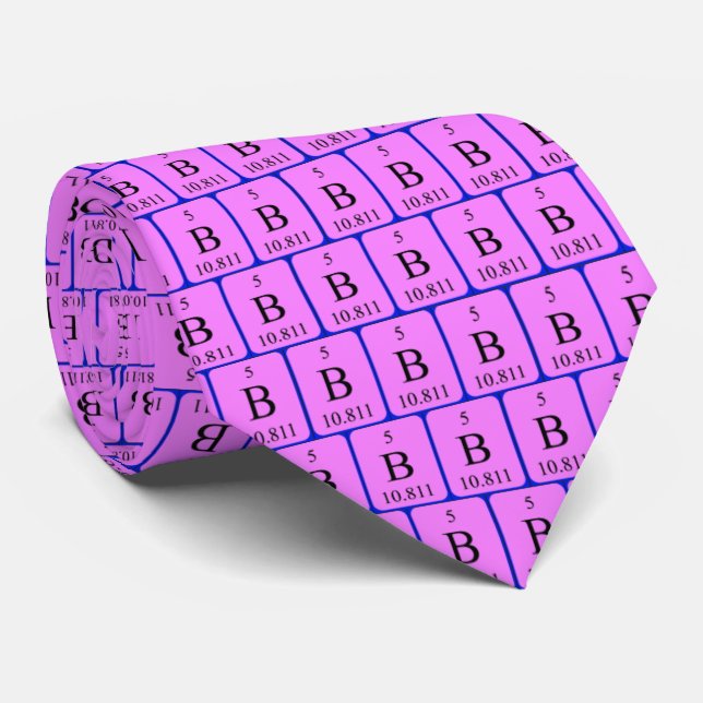 Element 5 tie - Boron (Rolled)