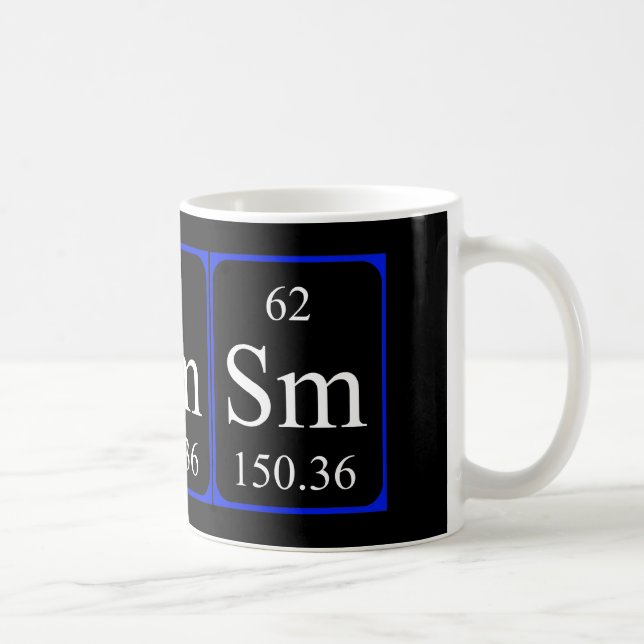 Element 62 mug - Samarium (Right)