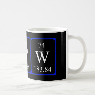 Element 74 mug - Tungsten