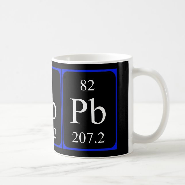 Element 82 mug - Lead (Right)