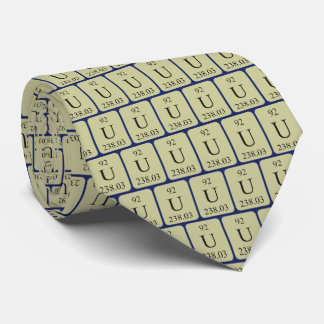 Element 92 Uranium tie Transparent graphics