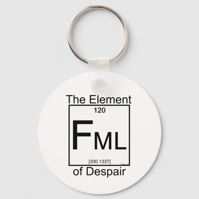 Element FML Keychain (Front)