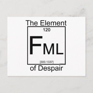 Element FML Postcard