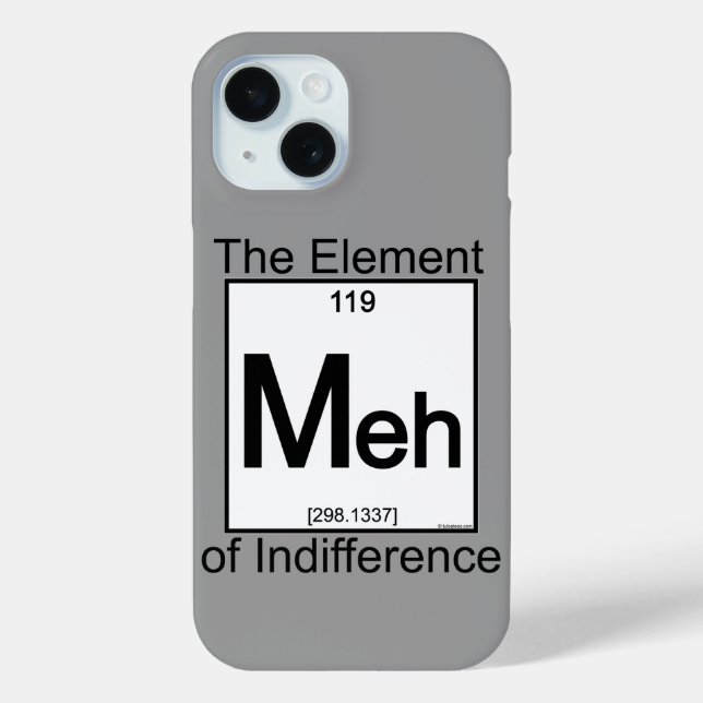 Element MEH Case-Mate iPhone Case (Back)
