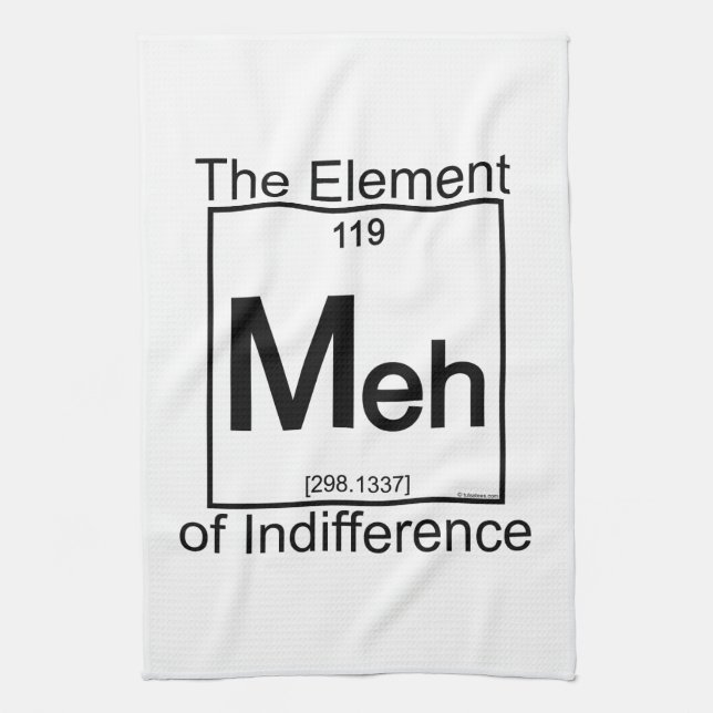 Element MEH Tea Towel (Vertical)