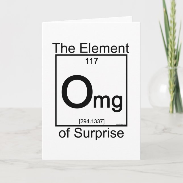 Element OMG Card (Front)