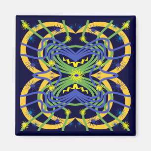 Elemental Abstract Magnet