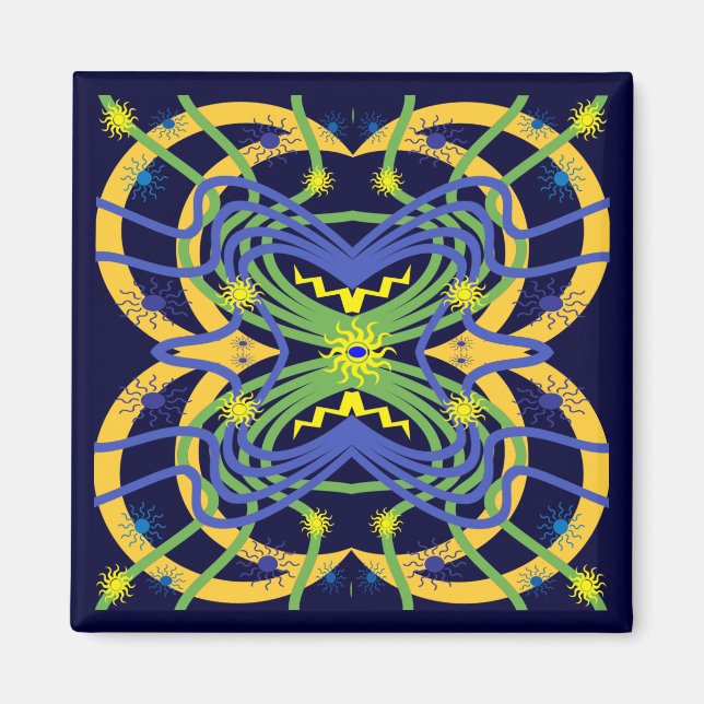 Elemental Abstract Magnet (Front)