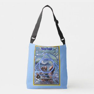 Elemental card design of Water Crossbody Bag
