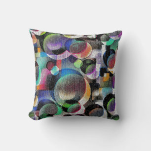 Elemental Circles Throw PIllow