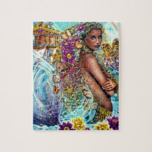 Elemental Collection - Water - Mermaid Jigsaw Puzzle