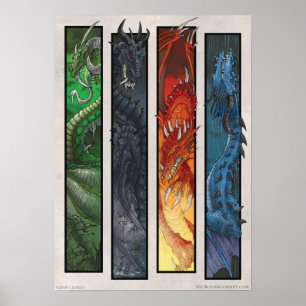 Elemental Dragons Poster