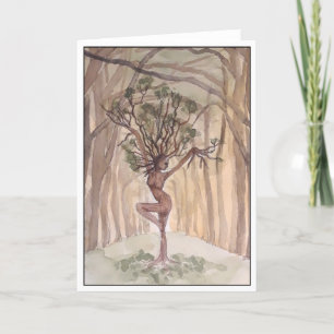 Elemental Earth Blank Greeting Card