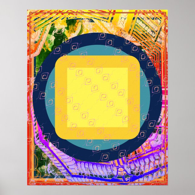 Elemental Earth Within Air Meditation Aid Tattva Poster (Front)