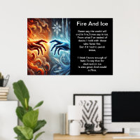Elemental Embrace: Fire and Ice