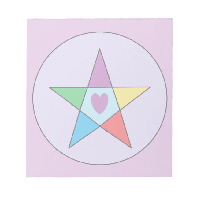 Elemental Love Notepad (Front)