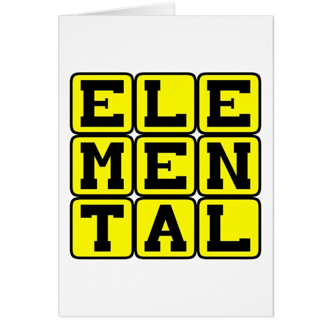 Elemental, Mythic Being (Front)