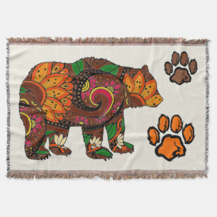 Elemental Nature Throw Blanket