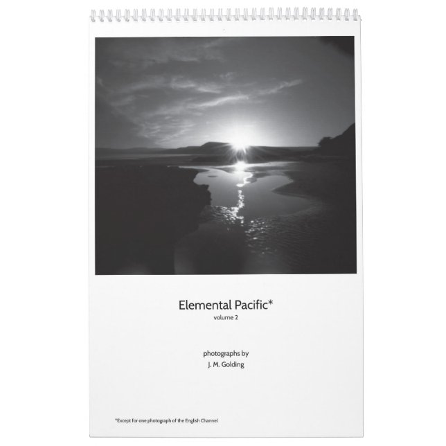 Elemental Pacific Calendar, volume 2 Calendar (Cover)