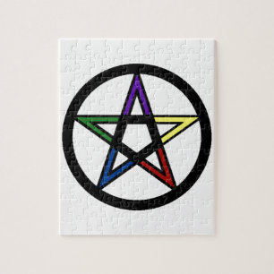 Elemental Pentacle Jigsaw Puzzle