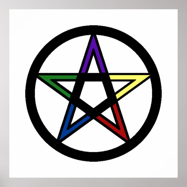 Elemental Pentacle Poster (Front)