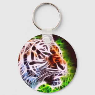Elemental Tiger Key Ring