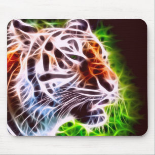 Elemental Tiger Mouse Pad