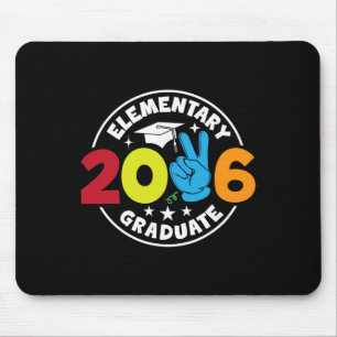 Elementary 2026 Graduate School Senior Year Gradua Mouse Pad