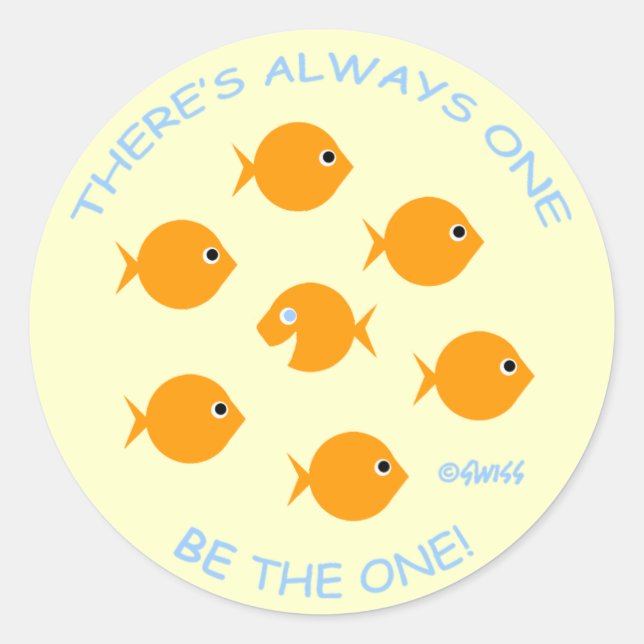 Elementary Classroom High Achiever Encouragement Classic Round Sticker (Front)