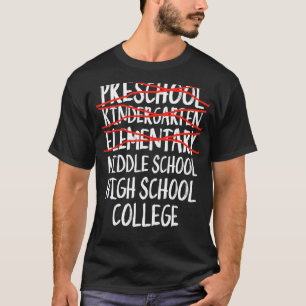 Elementary Graduation Middle School Back To Schoo T-Shirt