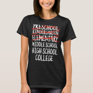 Elementary Graduation  Middle School Back To Schoo T-Shirt