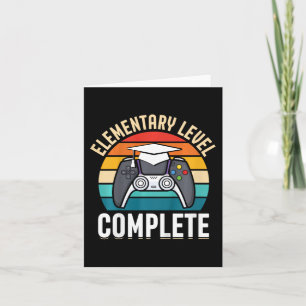 Elementary Level Complete Gamer Cl Of 2024 Graduat Card