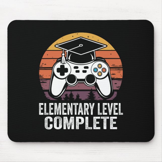 Elementary Level Complete Gamer Cl Of 2025 Graduat Mouse Pad (Front)