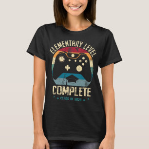 Elementary Level Complete Gamer Cl Of 2026 Graduat T-Shirt