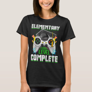 Elementary Level Complete Gamer Graduation Video G T-Shirt