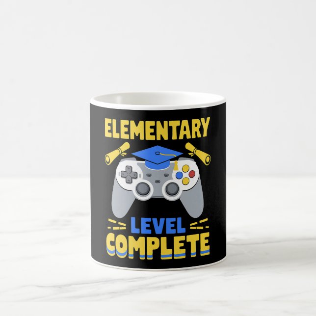 Elementary Level Complete Gaming Gamer Graduation Coffee Mug (Center)