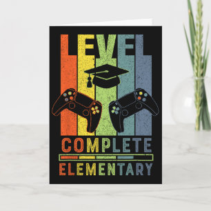 Elementary Level Complete Graduation Cl 2025 Gamer Card