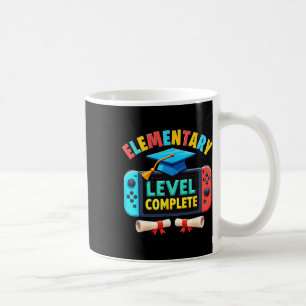 Elementary Level Complete Graduation Cl 2025 Gamer Coffee Mug