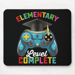 Elementary Level Complete Graduation Gaming Gamer Mouse Pad